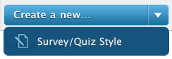 survey quiz style
